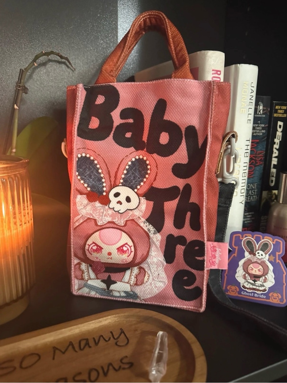 Baby Three tote bag